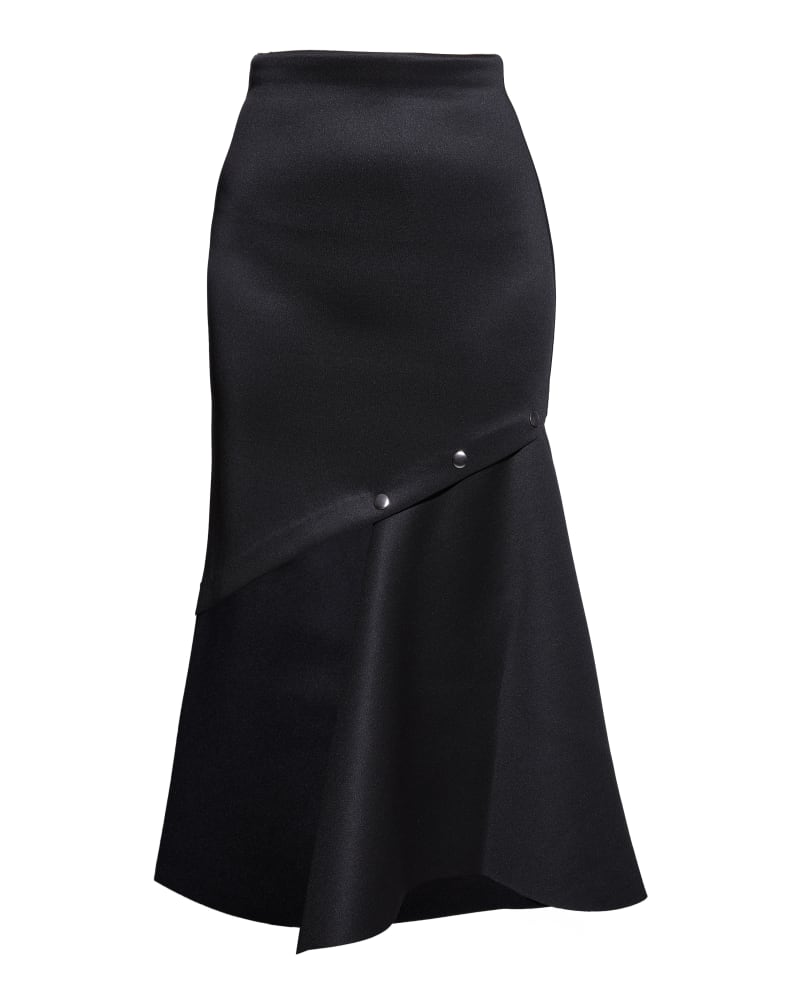 Front of a size 3XL JONI CONVERTIBLE SKIRT in Black by AS by DF. | dia_product_style_image_id:285874